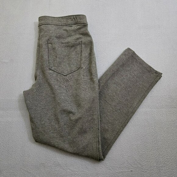 Chico's Women .5 US S/6 Dark Gray Straight Leg Stretch Pants - Picture 2 of 12